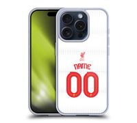 CUSTOM LIVERPOOL FC PERSONAL KIT CUSTODIA COVER MORBIDA IN GEL PER APPLE iPHONE
