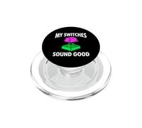 Custom Mechanical Keyboard My Switches Sound Good PopSockets PopGrip per MagSafe