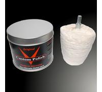 Custom Polish - Lucidante in alluminio, 400 g, a forma conica