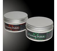 Custom Polish - Set per lucidatura composto da lucidante cromato da 240 g, lucidante alluminio, per cromo, acciaio INOX, alluminio