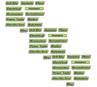 Custom Premium Magnetic Toolbox Labels for Tool Organization 12 Pack of Magnetic Toolbox Labels 3D-Printed Personalized Tool Box Drawer Tags Reusable General Multipurpose Tools Boxs Stickers