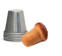 CUSTOM PRINT SHOPPING 30 Stampi BABA' in Alluminio STAMPO A Forma di Baba' DIMENSIONE 7X8 CM CONFEZIONE DA (30 PEZZI)