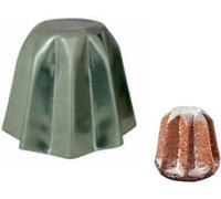 CUSTOM PRINT SHOPPING STAMPO PANDORO ANTIADERENTE FORMA STAMPO PROFESSIONALE PER PANDORO DA 1 kg. TEGLIA PANDORO 1 KG ANTIADERENTE