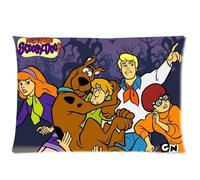 Custom Scooby Doo Pillowcase Standard Size Design Cotton Pillow Case