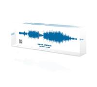 Custom Soundwave Art with Scannable QR Code - Upload Any Video, Voice Recording, Baby's Heartbeat, or Song to Acrylic Glass Spotify Plaque - Personalized Gift for Wife, Girlfriend, or Mother's Day