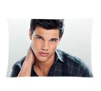 Custom Taylor Lautner Pillowcase Standard Size Design Cotton Pillow Case