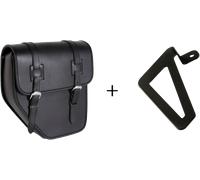 Customacces Borsa Laterale Ibiza Nera Sinistra Con Base E Supporto #APS016N