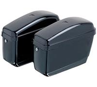 Customaccess Amz004N Borse Laterali Rigide Customacces Easy Model Ars004N con Supporti Universali Kf0002N, Nero
