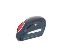 Customaccess AR0009N Saddlebag rigido Lato Sinistro Customacces Small Modello AR0009N, Nero, Taglia Size Name