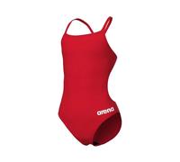 Custome da bagno intero da bambina Arena Team Challenge Solid Rouge 12/13 ans