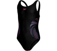 Custome da bagno intero da bambina Speedo Eco Plastisol Placem Muscleb Noir 9/10 anni