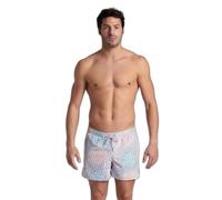Custome da bagno uomo Arena Water Print AO Blanc 2XL