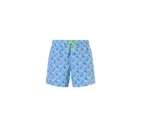 NORTH SAILS Costume a Pantaloncino da Bagno Uomo in Poliestere 100% Reciclato Asciugatura Rapida con Stampa Grafica all Over (IT, Testo, S, Regular, Regular, Combo 40 (C040))