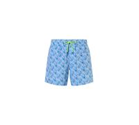 NORTH SAILS Costume a Pantaloncino da Bagno Uomo in Poliestere 100% Reciclato Asciugatura Rapida con Stampa Grafica all Over (IT, Testo, S, Regular, Regular, Combo 40 (C040))