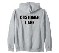 Customer Care - Professional Staff & Volunteer Uniform Felpa con Cappuccio