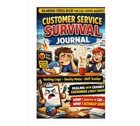 Customer Service Survival Journal: Funny Workday Log for Call Center & Remote Customer Service