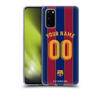 CUSTOMISED FC BARCELONA 2020/21 KIT CUSTODIA COVER MORBIDA IN GEL PER SAMSUNG 1