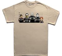 Customised_Perfection, maglietta a maniche corte, motivo: The Usual Horror Suspects Halloween Sand XXX-Large