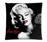 (Customised Service) TiAmoShop Zippered Pillow Case For The Sexy Goddess Marilyn Monroe 18x18 two side