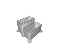 Customizable Electronic Device Enclosure with PCB Mount and Snap-Fit Design