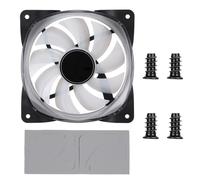 Customizable Lighting Effects Red Pc Cooling Fan, Daisy Chain Design120Mm With Enhanced Airflow For Superior Thermal Performance