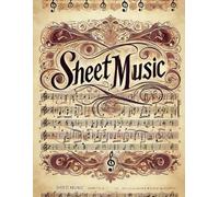 Customizable Sheet Music Notebook for Notation, Practice, and Creativity