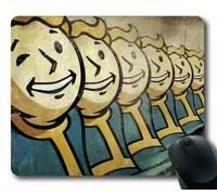 Customizablestyle Vault Boy, Fallout New Vegas Mousepad, Customized Rectangle DIY Mouse Pad