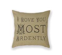 Customized Standard New Arrival Pillowcase Novel Pride And Prejudice Jane Austen Love Throw Pillow 18 X 18 Square Cotton Linen Pillowcase Cover Cushion