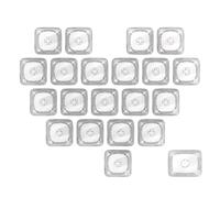 Customizeds PC Blanks Keycaps Profilo MOA 1U 1.25U Altezza Non Stampa Copertura Sostituzione Per Tastiere Meccaniche Resistente all'usura Keycaps Meccanici