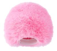 CustomyLife Filtro pop per microfono Blue Yeti, copertura in schiuma rosa con rivestimento in pelliccia per vento e riduzione del rumore ambientale