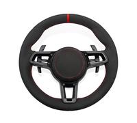 Customzied Steering Wheel Compatible For Porsche 718 Cayenne Boxster Panamera Cayman 911 991 970 997 981 958 GT2 RS GT3 RS GT4 RS(Style D)