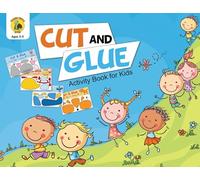 Talking Turtle Books Cut and Glue Activity Book for Kids (Tascabile)