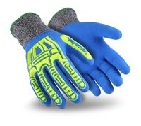 Cut di Hexarmor e protezione da fluido Protezione da impatto Nitrile Palm Work Goves | Rig Lizard Series 7102 | 3x-large