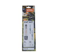 CUT kit 18 STIHL KIT TAGLIO 2pz catena 1/4"P 1,1 38 m + barra 15 CM per GTA 40