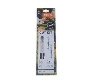 CUT kit 18 STIHL KIT TAGLIO 2pz catena 1/4"P 1,1 38 m + barra 15 CM per GTA 40