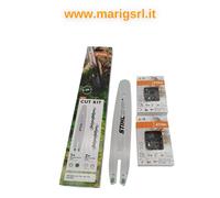 CUT KIT N2. Box 3 in 1 Barra e 2 catene creato da STIHL per MS 162 170 171 172