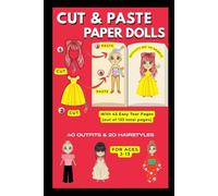 Cut & Paste Paper Dolls: Dress-Up Paper Dolls
