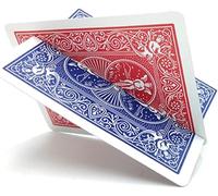 Cut & Restored Card Thru Card Thru Card Trucchi Magici Allucinazione Croce Intersezione Gimmick Card Puntelli Magici Illusioni Street Magic (A) (B)