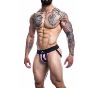 Cut4Men JOCKSTR4P01 Jockstrap Pink Stripes M