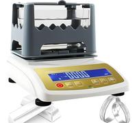 CUTANGELAR Analista Completo Di Metalli Preziosi, Tester Elettronico Per La Purezza Dell'oro Con Precisione Di 0,01 G Per Banche, Laboratori Di Ricerca Sui Metalli Preziosi(NoPrinter,XF600K)