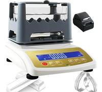 CUTANGELAR Analista Completo Di Metalli Preziosi, Tester Elettronico Per La Purezza Dell'oro Con Precisione Di 0,01 G Per Banche, Laboratori Di Ricerca Sui Metalli Preziosi(W/Printer,MDJ300K)