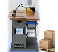 CUTANGELAR Applicatore Di Etichette Industriale, Etichettatrice Con Controllo PLC, Gestisce Etichette Da Un Minimo Di 12 Mm X 15 Mm A Un Massimo Di 50 Mm X 70 Mm, Per Produzione In Lotti