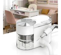CUTANGELAR Aspiratore Di Polvere Per Manicure, Kit Per Trapano Elettrico Per Unghie Con Motore Da 30.000 Giri/min. Limatura E Lucidatura Delle Unghie Pulita Ed Efficiente Per Tecnici.
