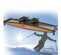 CUTANGELAR Attrezzo Per Allenamento Gambe Da Sci Per Donne, Simulatore Di Sci, Allenamento Per Tutte Le Stagioni - Scia Come Una Professionista Anche D'estate! Resistenza Regolabile Da 0 A 100 Kg.