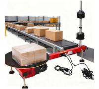 CUTANGELAR Avvolgitore Elettrico Automatico Per Film - Avvolgitore Per Pallet Per Carichi Pesanti Con Tavola Rotante Da 40 Cm, Capacità Di Carico Della Tavola Rotante Max 50 Kg / 110,23 Lb