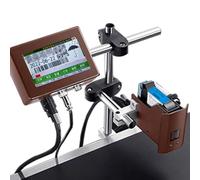 CUTANGELAR Codificatore Con Testina Di Stampa, Stampante A Getto D'inchiostro Intelligente Online, Stampa Precisa Di Caratteri E Codici A Barre Con Una Risoluzione Verticale Di 300 Dpi.(12.7mm)