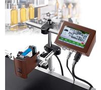 CUTANGELAR Codificatore Di Data Per Linea Di Produzione, Codificatore A Getto D'inchiostro Online, Stampante Touchscreen. Stampa Date, Codici A Barre E Codici QR Direttamente Sulle Linee(25.4mm)