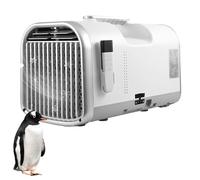 CUTANGELAR Condizionatore Portatile Per Tenda E Camper, 4400/5100 Btu, Mini Condizionatore Con Raffreddamento Rapido (Abbassamento Di 10°C In 3 Minuti). Telecomando, Ideale Per Campeggio(8-10 M²)