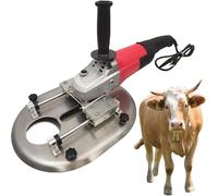 CUTANGELAR Discoppa Bovino 1900W, Attrezzo Ranch Professionale. Include Controllo Temperatura e Protezione Sicurezza, Adatto per Grandi Animali e Gestione Bestiame.(Red 110V)