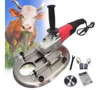 CUTANGELAR Discoppa Fattoria Elettrico, Attrezzatura Bestiame Professionale. Fornisce Potenza 1900W con Siste-ma Avvio Sicuro, Perfetto per Gestione Corni Bovini e Ovini.(Red 110V)